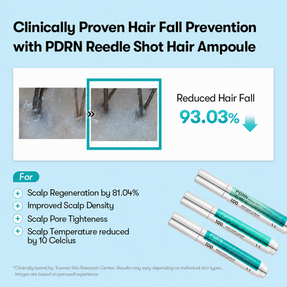 PDRN Reedle Shot Brush Hair Serum