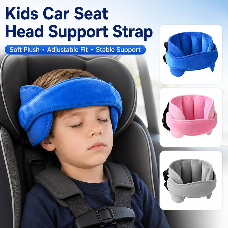 Kids Car Seat Head Support Strap