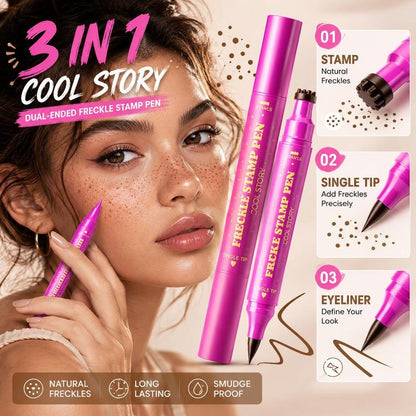 Dual-Ended Freckle Stamp Pen