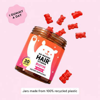 Bears with Benefits Biotin Gummies for Hair Growth, Skin & Nails