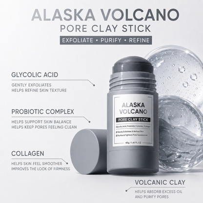 Clay Stick Mask Set – 4 Pack | Deep Cleansing & Pore Purifying