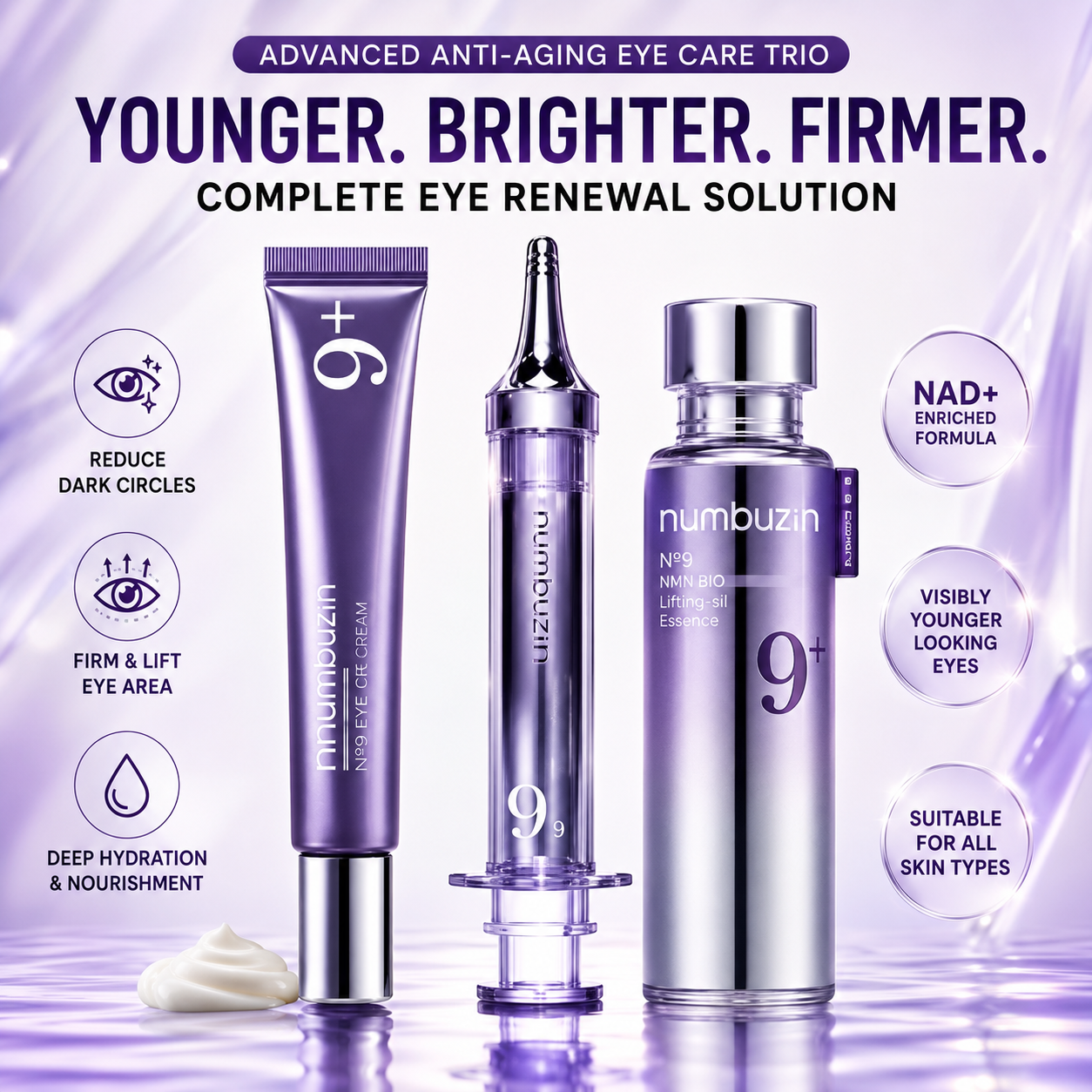 NAD+ Retinol Firming Eye Serum