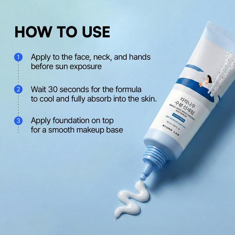 [Anti-aging SPF50] Coza Birch Juice Moisturizing Sun Serum 50ml